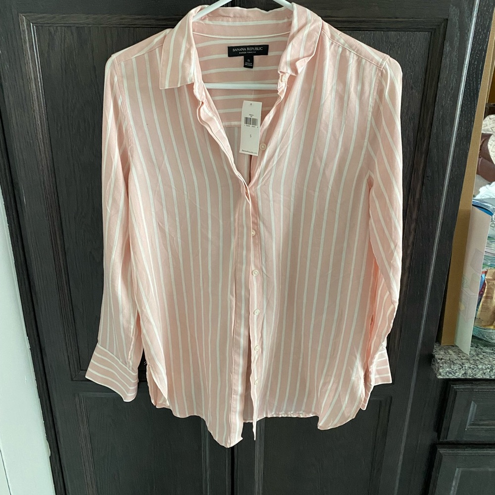 NWT Banana Republic dress shirt size S
